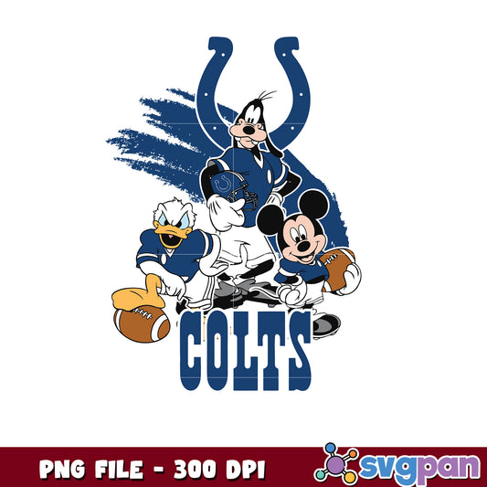Nfl mickey mouse indianapolis colt png, nfl png​, national football league png