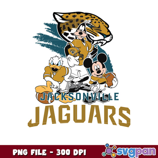 Nfl mickey mouse jacksonville jaguars png, nfl team logo png​, national football league png