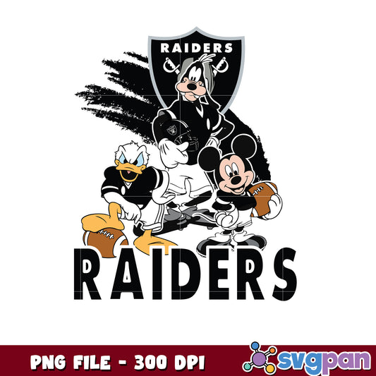 Nfl mickey mouse las vegas riders png, nfl team logo png​, national football league png