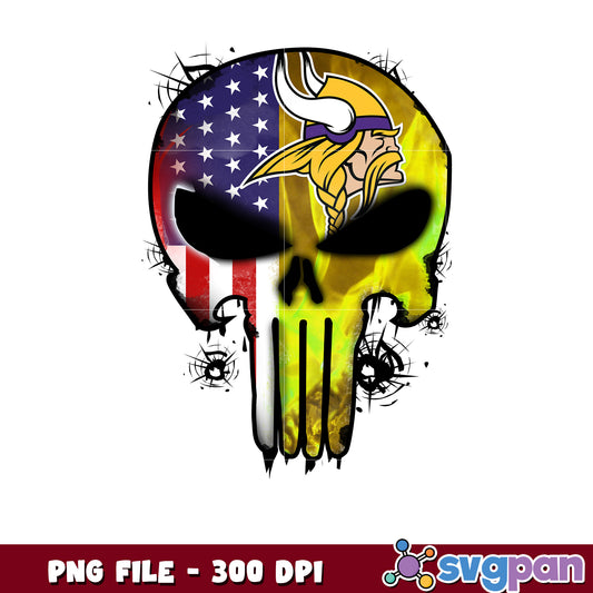 Nfl minnestota vikings skull png, national football league 2025 png, nfl png