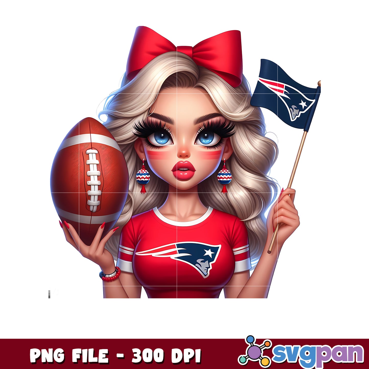 Nfl new england patriots cheerleader girl design png, american football league png, nfl teams png