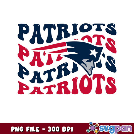Nfl new england patriots waves design png, nfl games 2025 png, nfl teams png