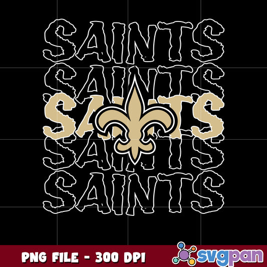 Nfl new orleans saints team logo png, nfl american football teams png, national football league png