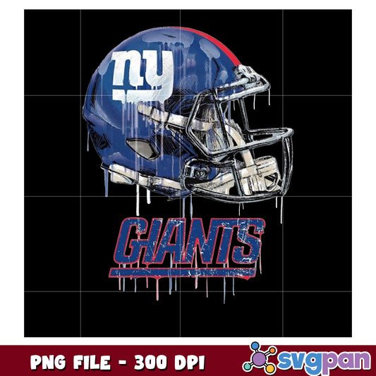 Nfl new york giants helmet design png, american football png, nfl team logos​ png
