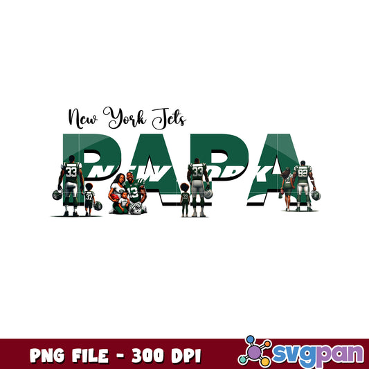 Nfl new york jets papa design png, nfl american football png, nfl logos png