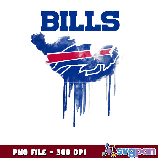 Nfl paint drip buffalo bills png, nfl teams 2025 png, national football league png