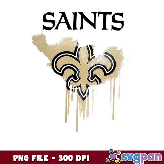 Nfl paint drip new orleans saints png, nfl teams 2025 png, national football league png