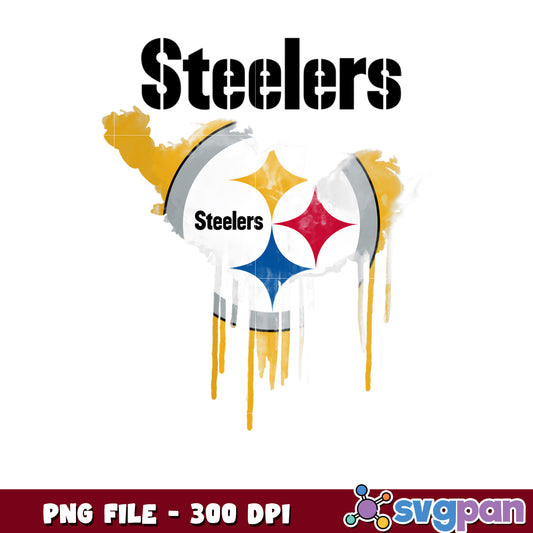 Nfl paint drip pittsburgh steelers png, nfl teams 2025 png, national football league png