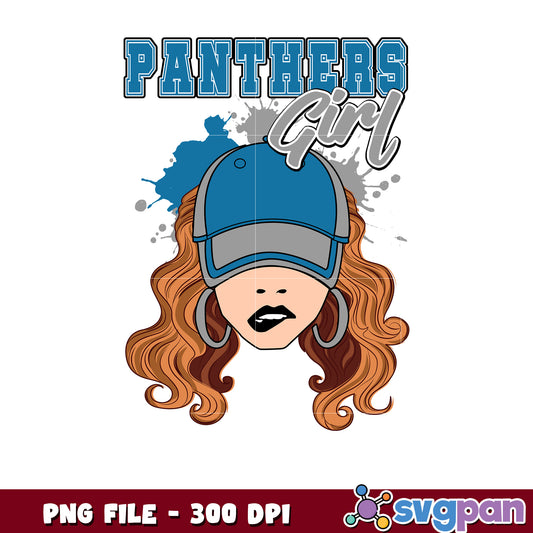 Nfl panthers girl hat design png, nfl american football png, nfl logos png
