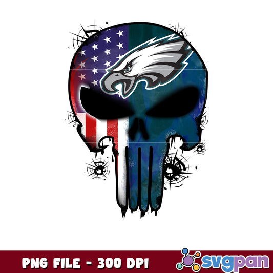 Nfl philadelphia eagles skull design png, national football league 2025 png, nfl png