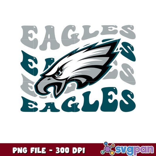 Nfl philadelphia eagles waves design png, nfl games 2025 png, nfl teams png
