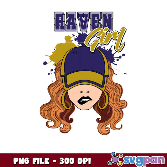 Nfl ravens girl hat design png, nfl american football png, nfl logos png