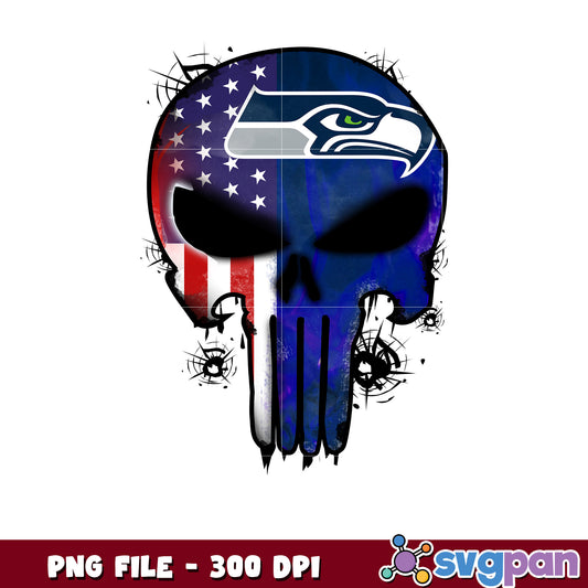 Nfl seattle seahawks skull design png, national football league 2025 png, nfl png