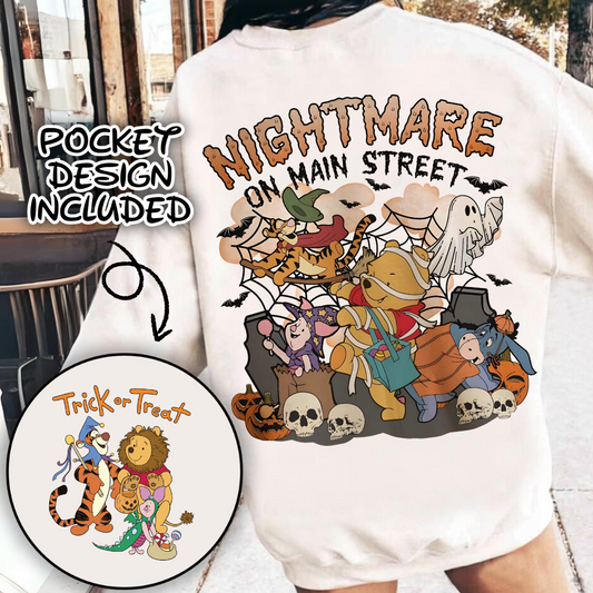 Nightmare on main street illustration png, greatest time of the year png , halloween cartoons png