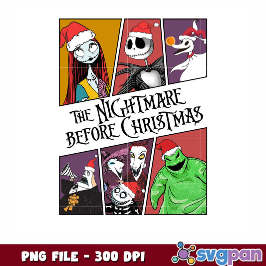Nightmare on main street png, christmas movies png, jack skellinton png