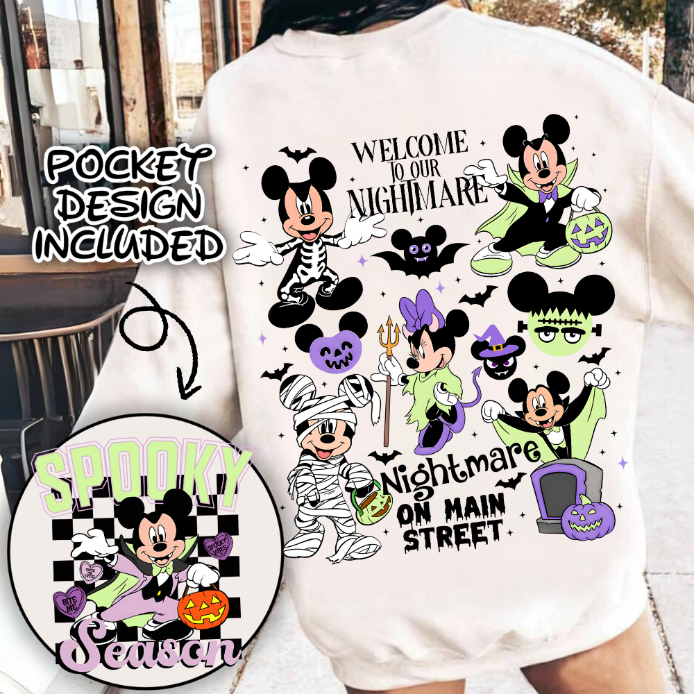 Nightmare on main street png, greatest time of the year png , halloween cartoons png