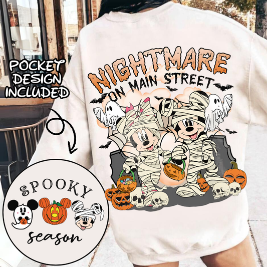 Nightmare on main street png, trick or treat png , halloween cartoons png