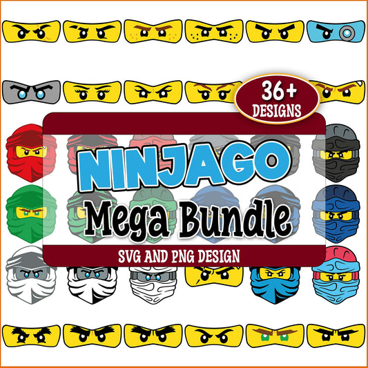Ninja go svg bundle
