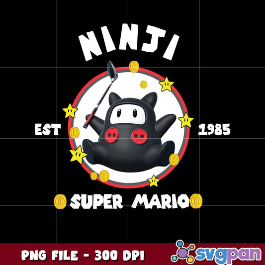Ninji est 1985png, mario ninji png, super ​mario game
