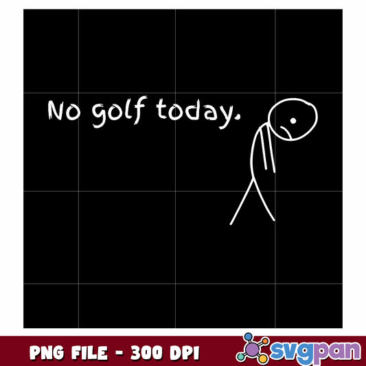 No golf today png, funny animals png, golf sport png