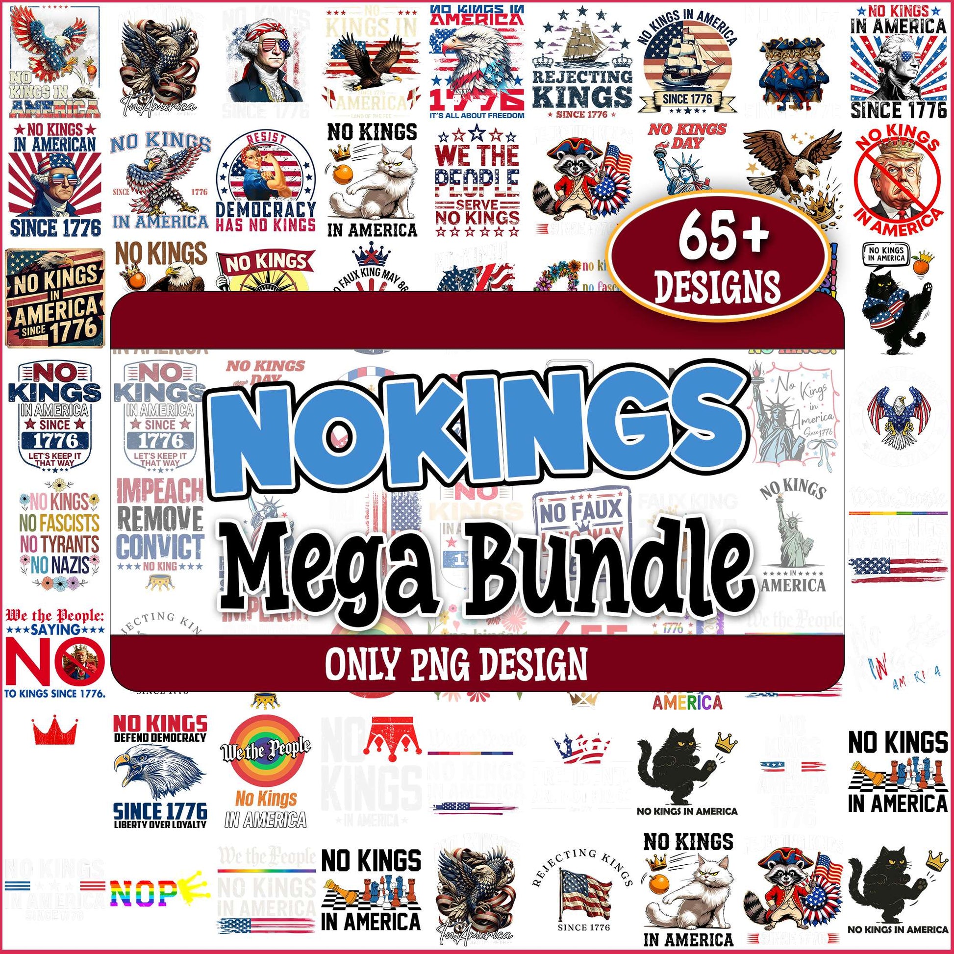 No kings in america png bundle
