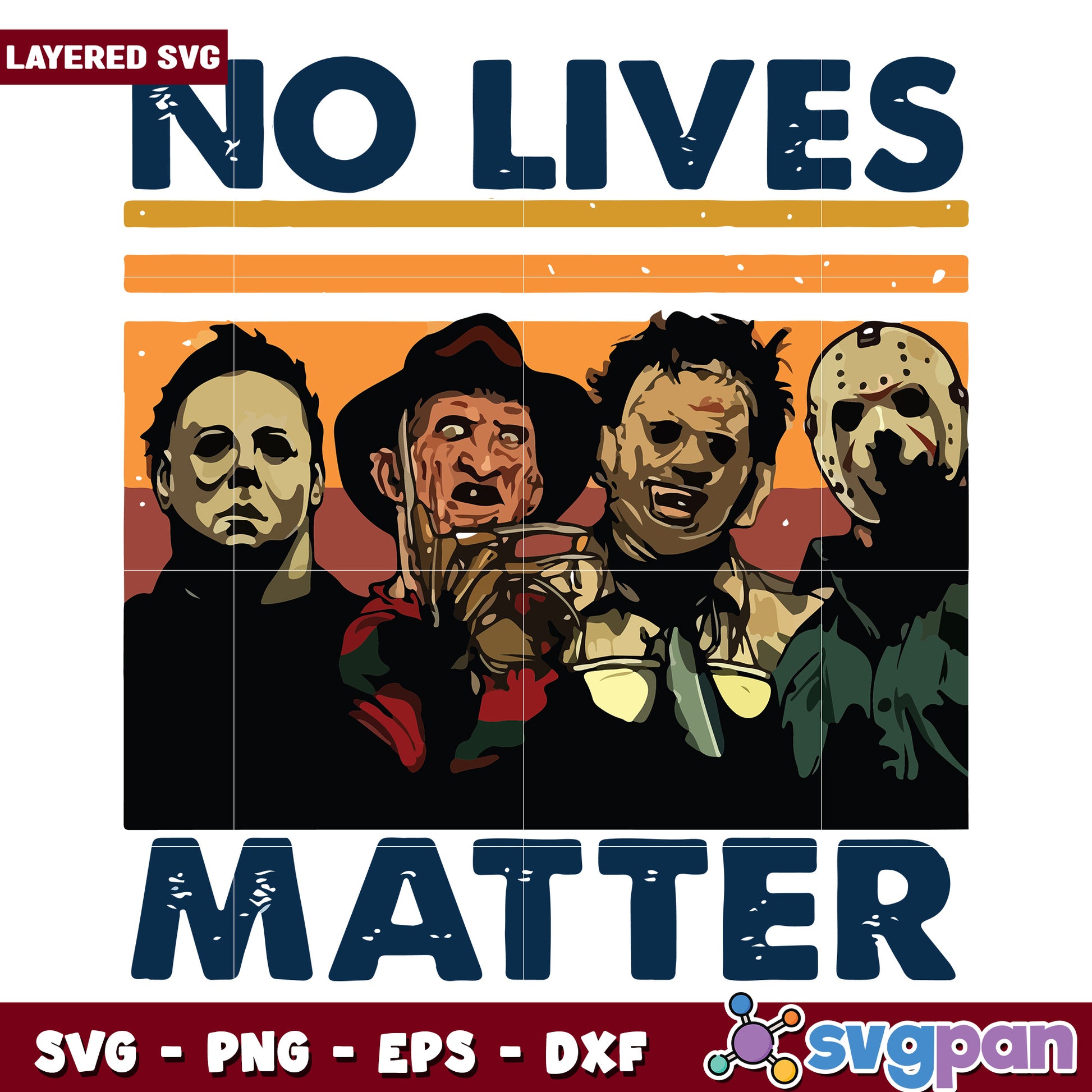 No lives mattter svg, halloween toys svg, halloween vacation svg