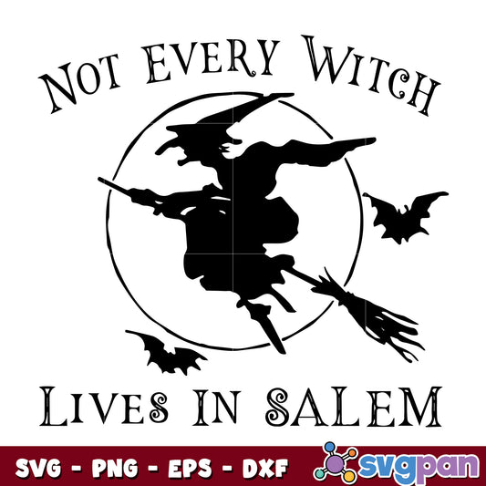 Not Every Witch svg 