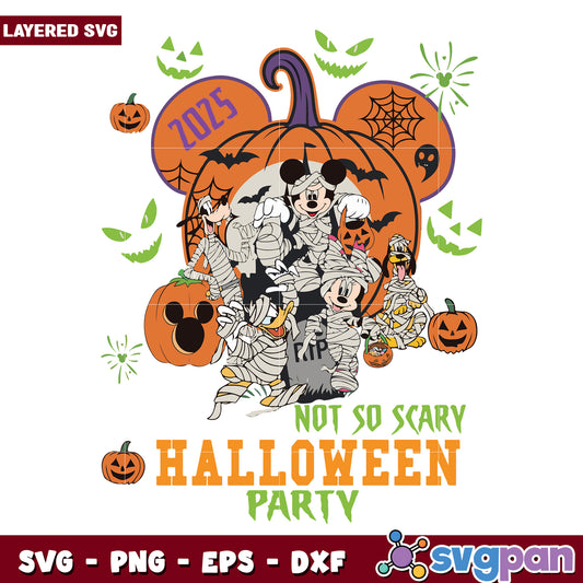 Not so scary halloween svg, halloween toys svg, halloween movies svg