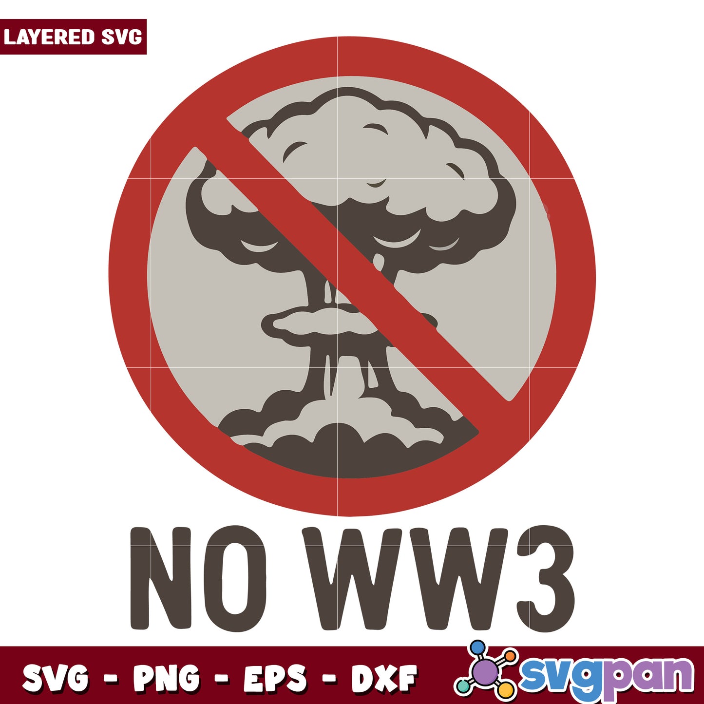 No ww3 design svg, anti war protest svg, peace activism svg
