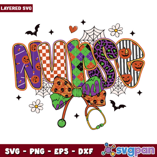 Nurse halloween svg, costumes for halloween​ svg, halloween drawings​​ svg