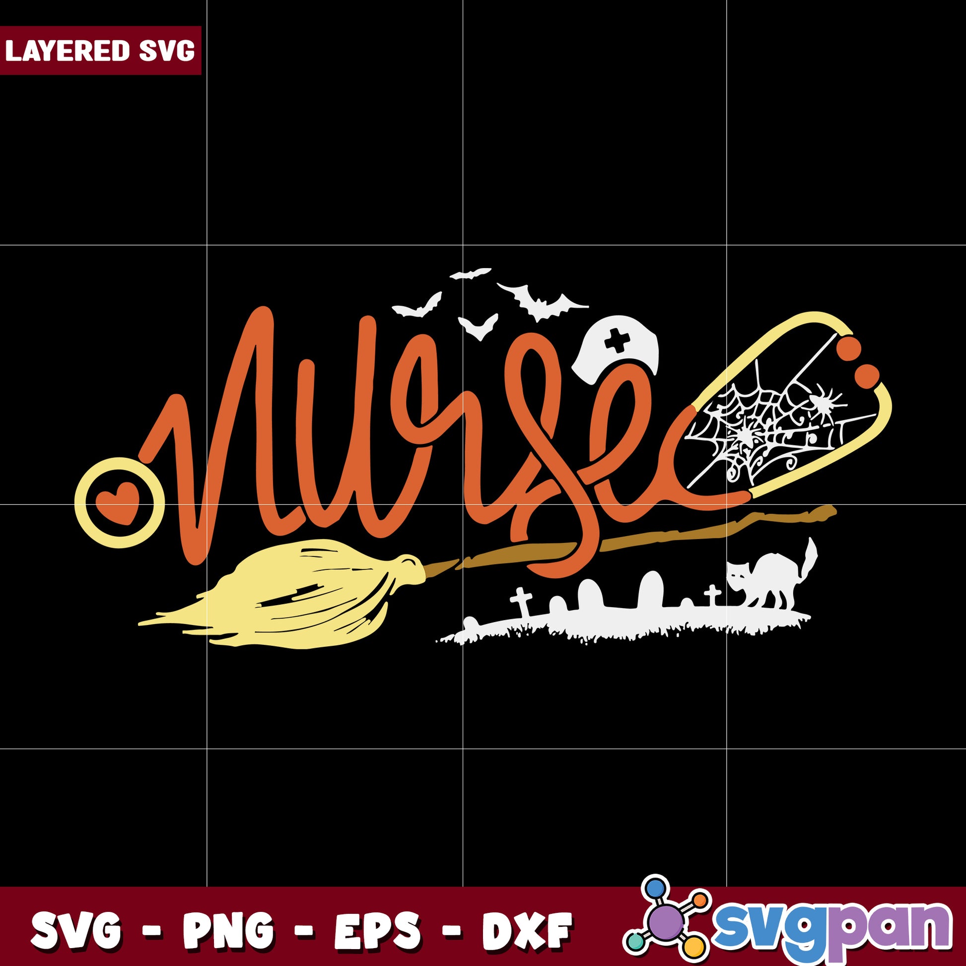 Nurse halloween svg, halloween horror nights svg, spirit halloween svg