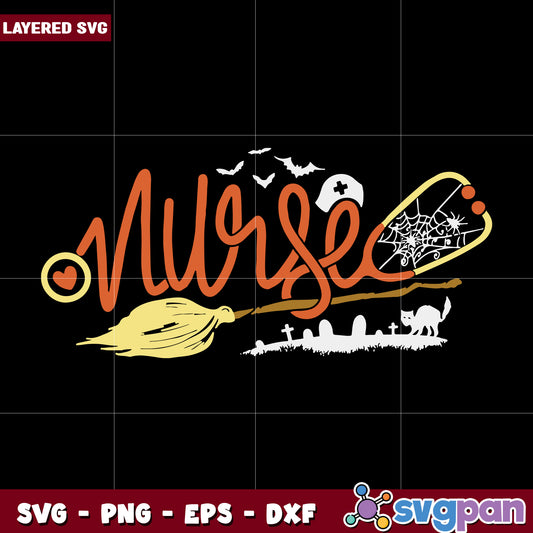 Nurse halloween svg, halloween horror nights svg, spirit halloween svg