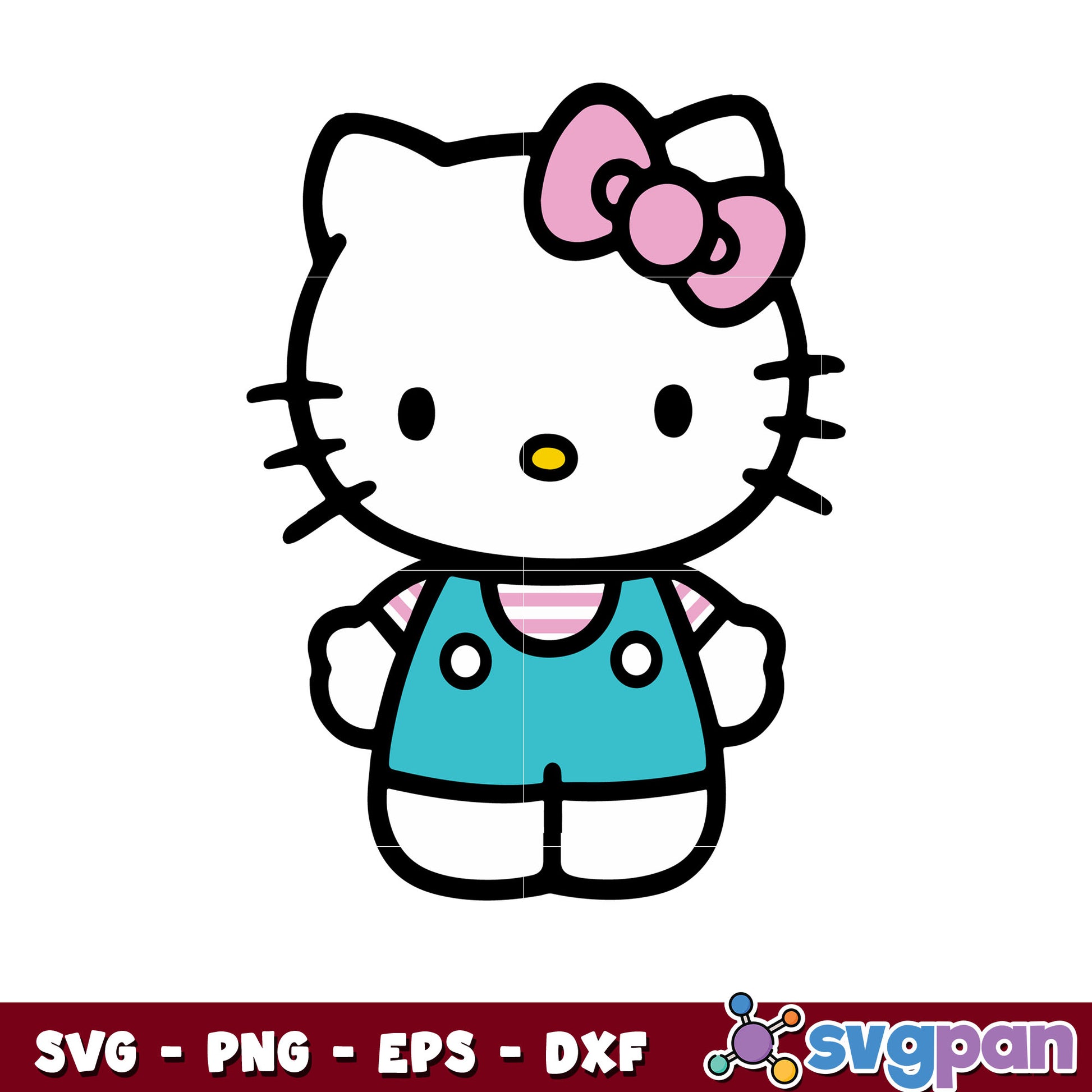 Nurse kitty sanrio svg, hello kitty svg, sanrio cartoons svg