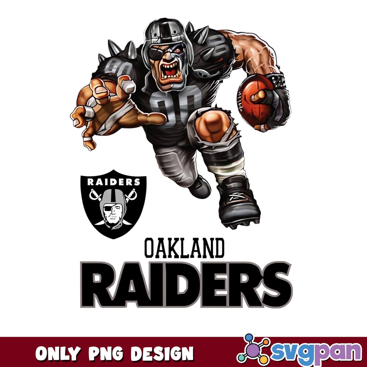 Oakland Raiders Mascot PNG, Raiders Football PNG, NFL PNG