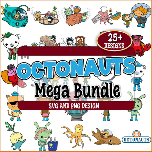 Octonauts design svg bundle