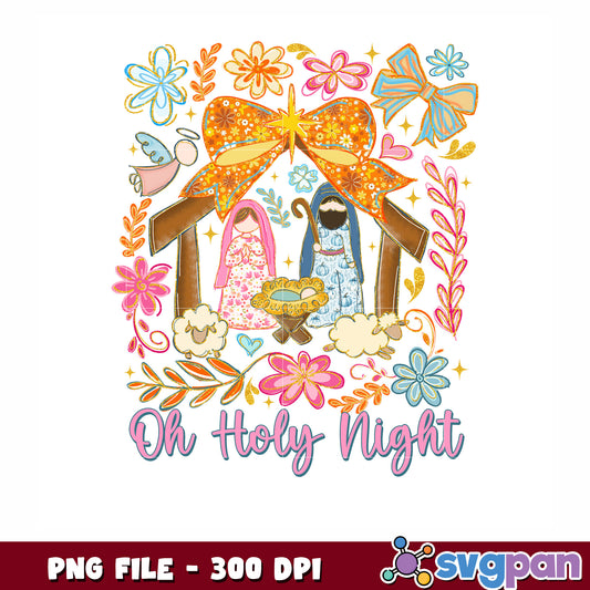 Oh holy night png, christmas cookies png, christmas movies png