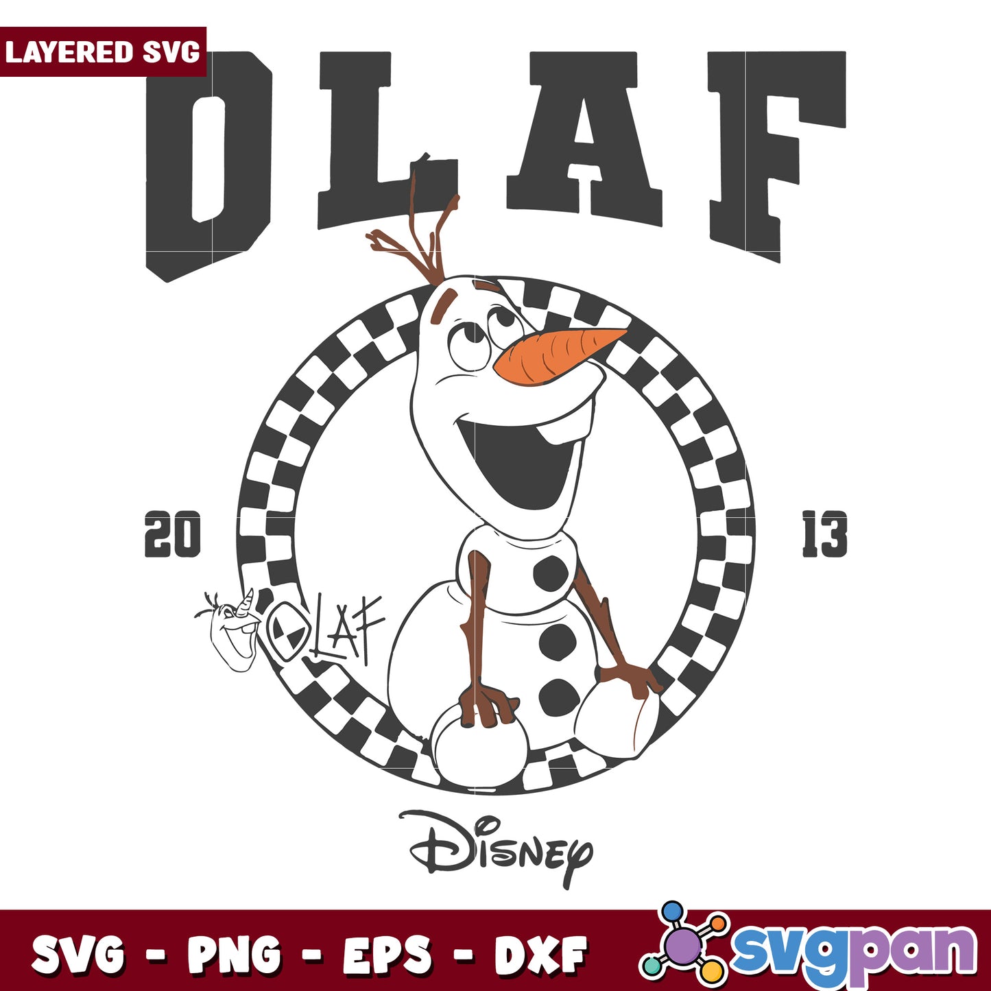 Olaf diseny design svg, disneyland parks​ svg, disney princess svg