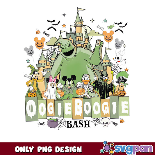 Oogie Boogie Bash Disney PNG, Halloween PNG, Mickey Mouse PNG