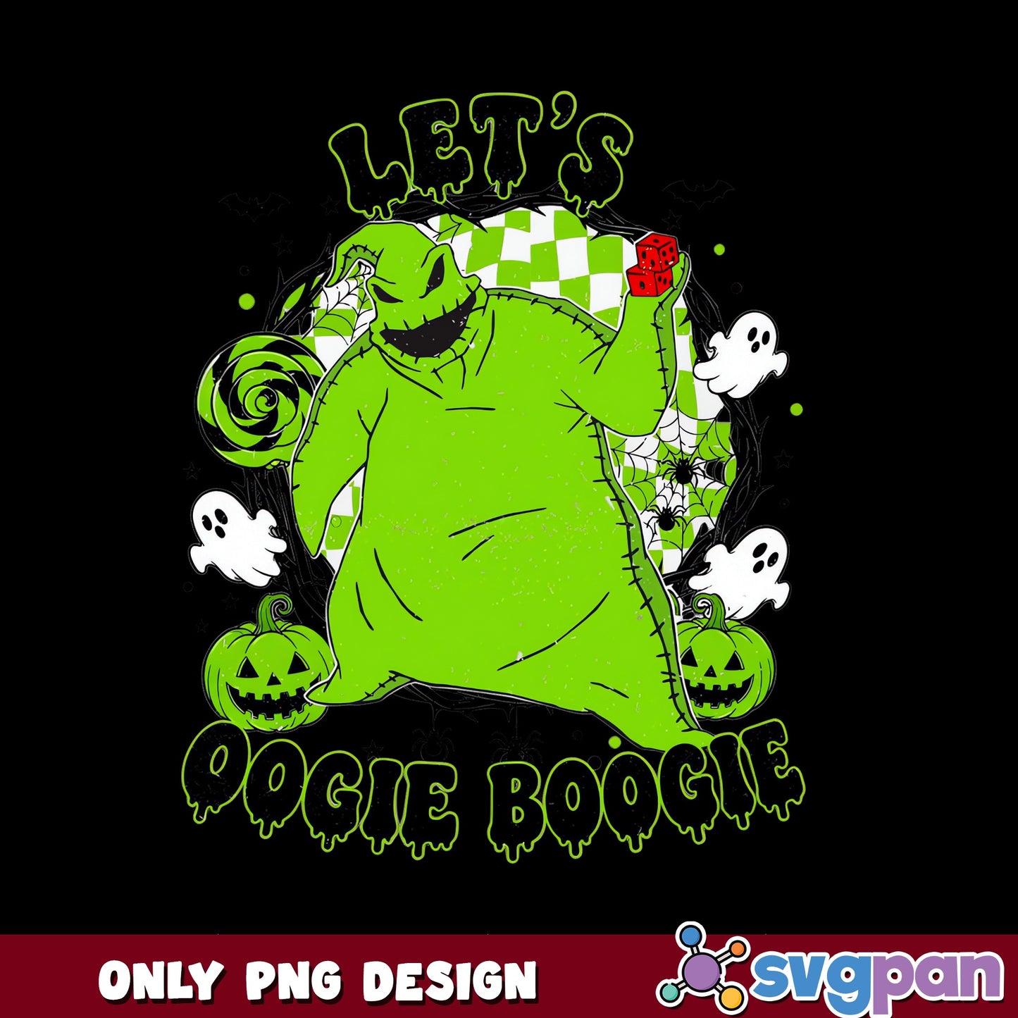 Oogie Boogie Lets Oogie Boogie PNG, Halloween PNG, Disney PNG