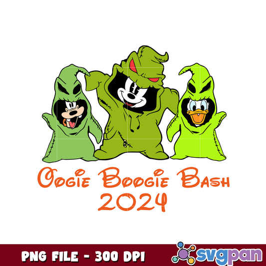 Oogie boogie bash 2024 png, halloween background png, halloween candy png
