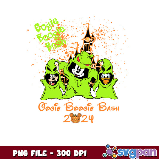 Oogie boogie bash 2024 png, halloween oogie boogie png, halloween toys png