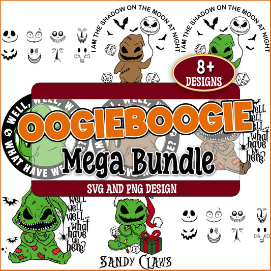 Oogie boogie svg bundle