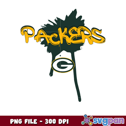 Painting design of green bay packers team png, national football league 2025 png, nfl games png
