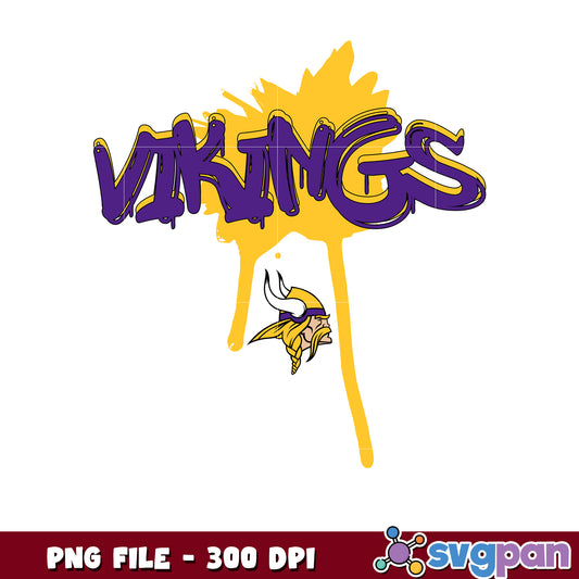Painting design of minnesota vikings team png, national football league 2025 png, nfl games png