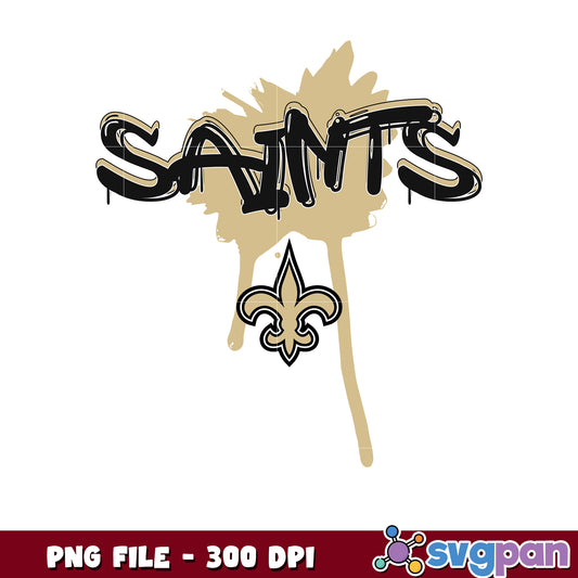 Painting design of new orleans saints team png, national football league 2025 png, nfl games png
