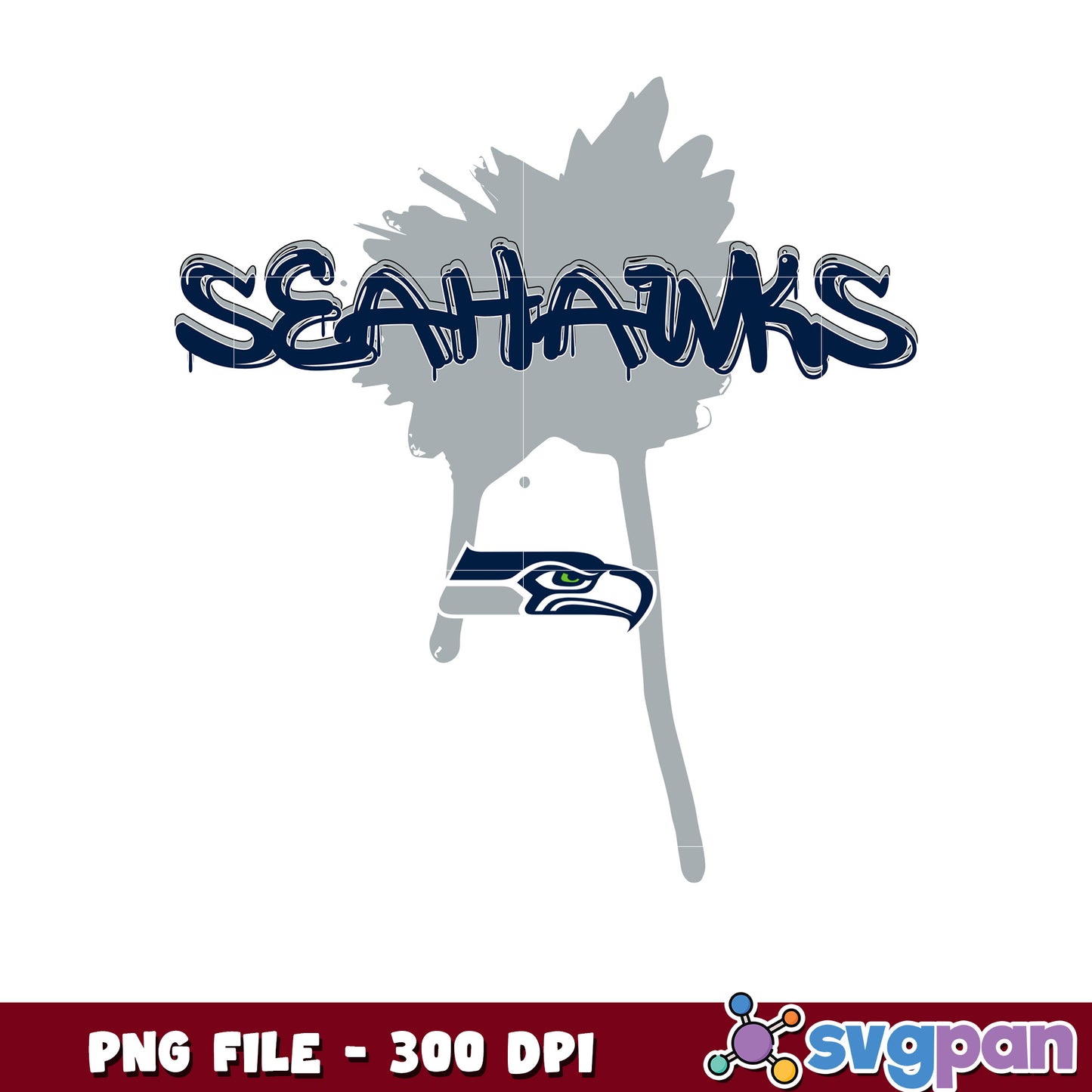 Painting design of seattle seahawks team png, national football league 2025 png, nfl games png