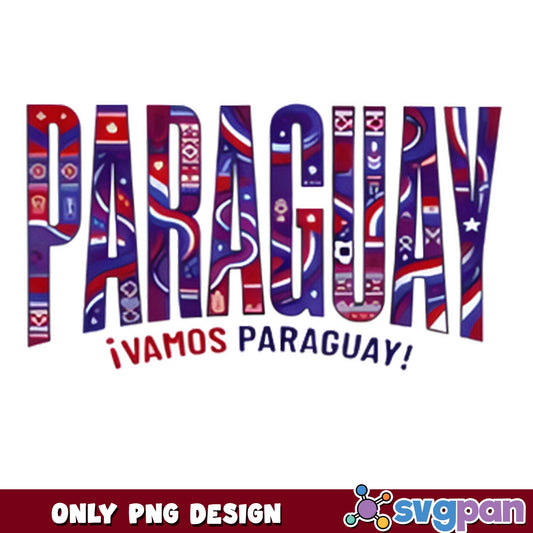Paraguay Vamos Paraguay Football PNG, Soccer PNG, Country PNG