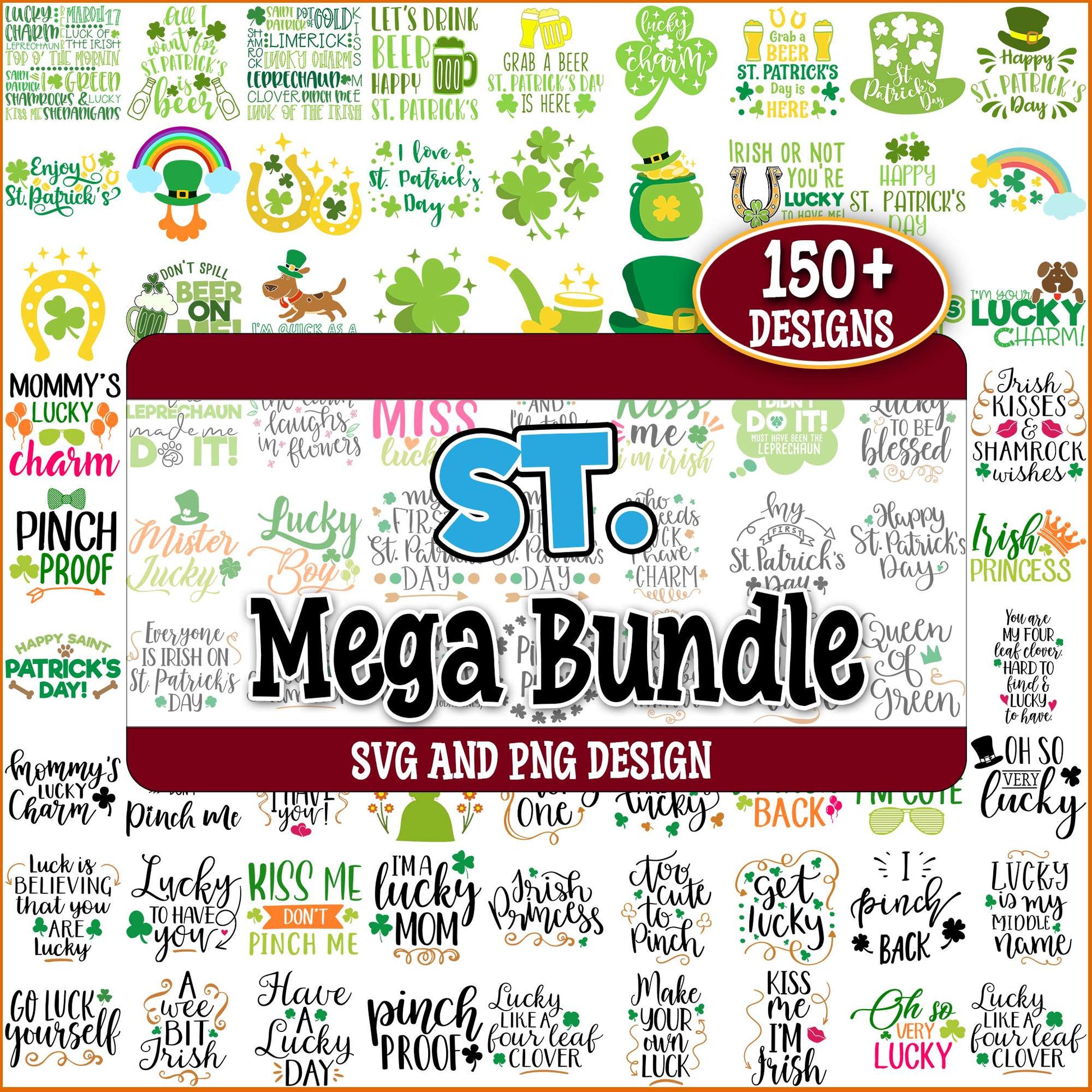 Patrick day quotes svg bundle