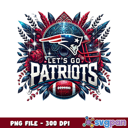 Patriots let's go png, nfl teams png, national football league png