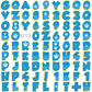 Paw patrol alphabets svg bundle, paw patrol svg, paw patrol characters svg